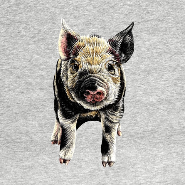 Piglet illustration by lorendowding